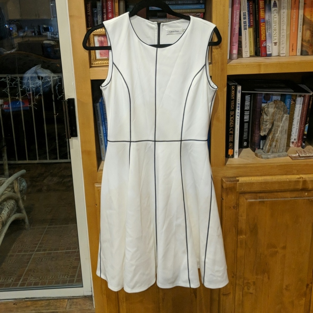Calvin Klein White Dress